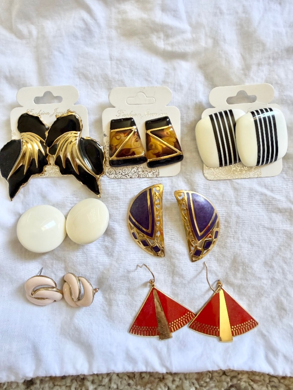 Vintage earring collection